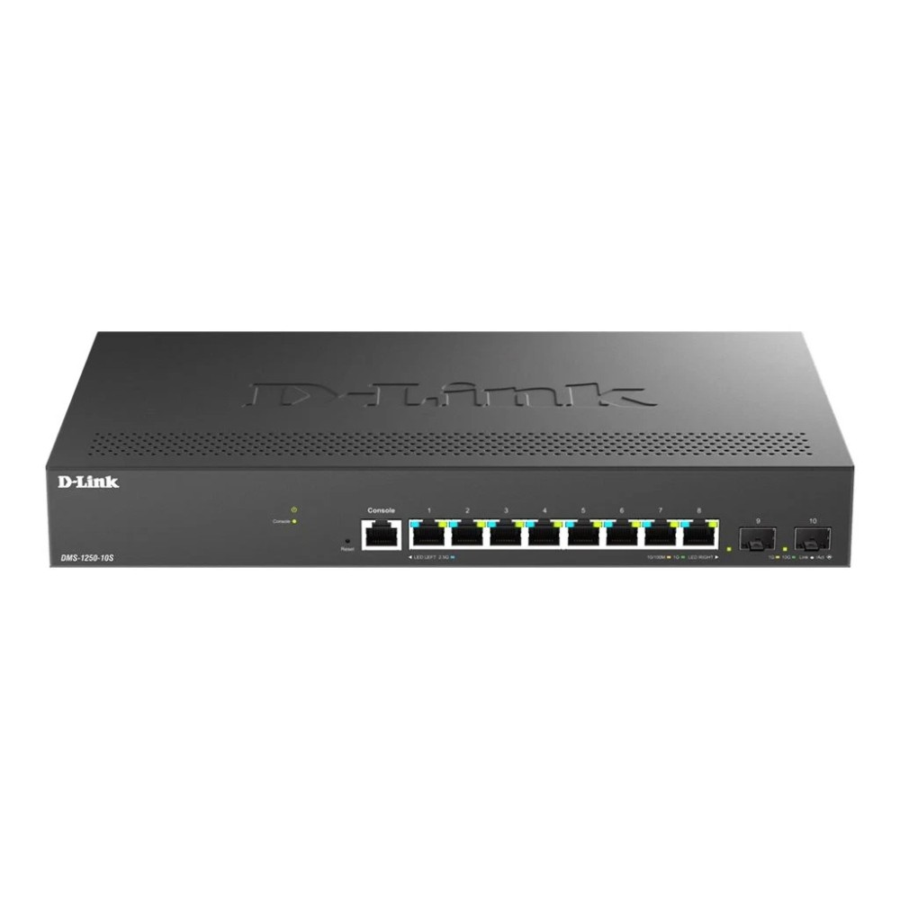 D-Link Switch Managed 10-Port 2 SFP+ Ports (DMS-1250-10S)