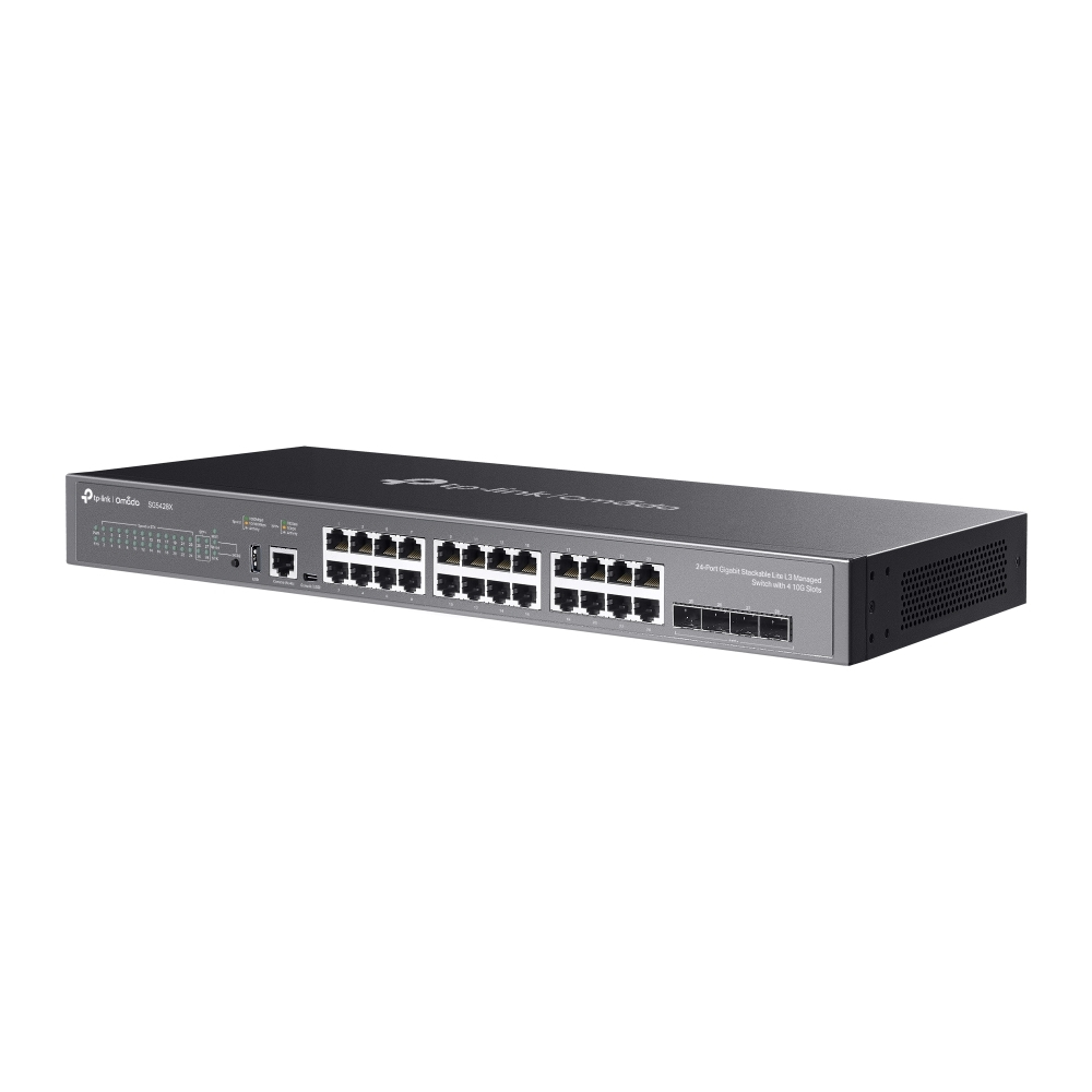 TP-Link Switch JetStream 24-Port Gigabit L2 Managed with 4 SFP Slots (SG5428X)