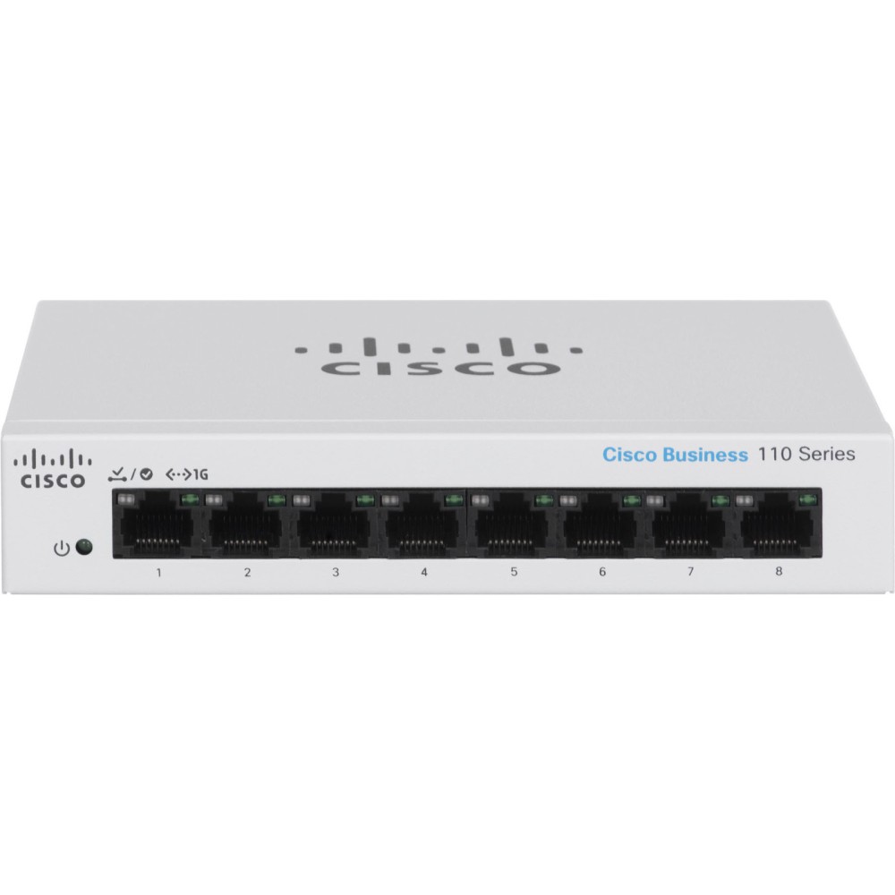SWITCH CISCO CBS110-8T-D-EU