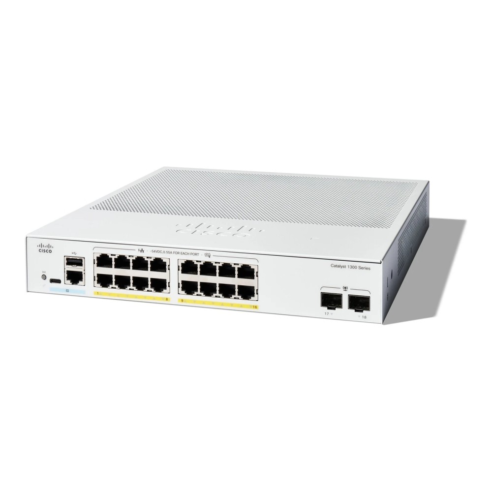 ΕΞ.ΔΙΚΤ CISCO-D C1300-16FP-2G
