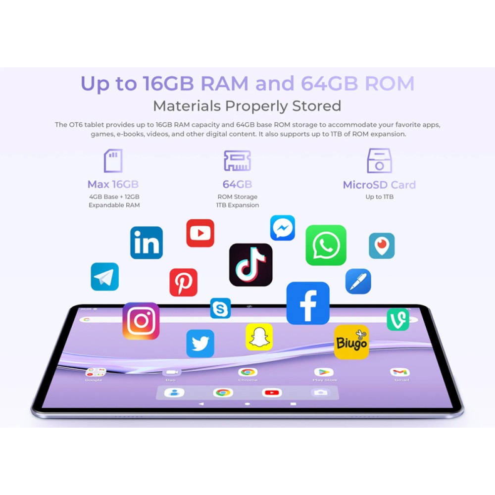 OUKITEL tablet OT6, 10.1