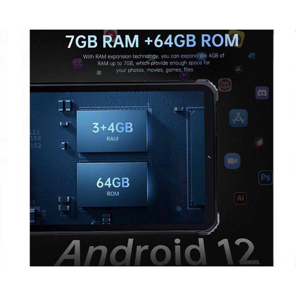 OUKITEL tablet RT3, 8