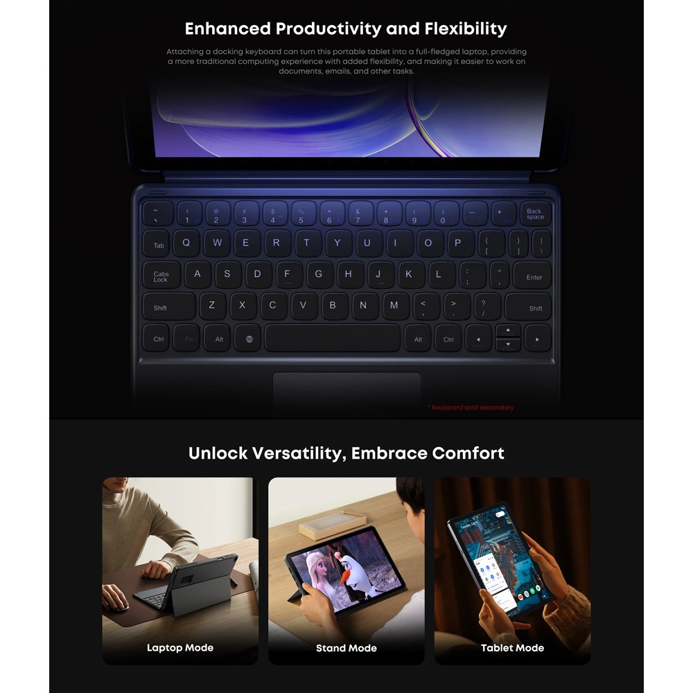 CHUWI tablet Hi10 X1 με πληκτρολόγιο, 10.1