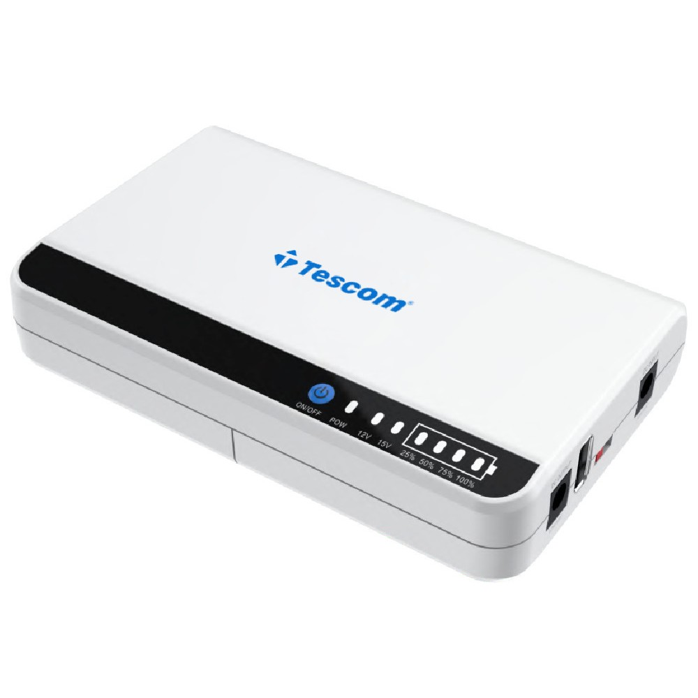 Tescom Line Interactive DC UPS 18W with USB port (UPS.0884) (TSUPS0884)