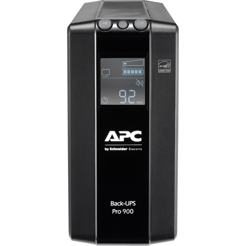 APC BR900MI uninterruptible power supply (UPS) Line-Interactive 900 VA 540 W 6 AC outlet(s)