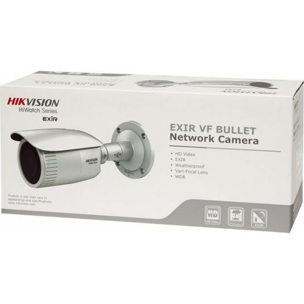 HIKVISION HIWATCH IP κάμερα HWI-B640H-Z, POE, 2.8-12mm, 4MP, IP67