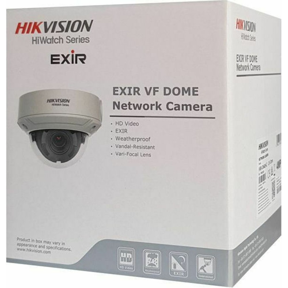 HIKVISION HIWATCH IP κάμερα HWI-D640H-Z, POE, 2.8-12mm, 4MP, IP67 & IK10